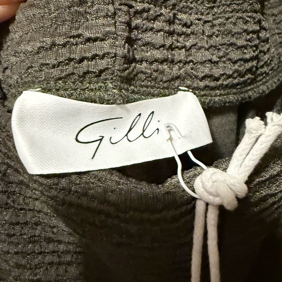 Olive Lounge set stretch top & pants Ensemble LARGE​ - Picture 5 of 12